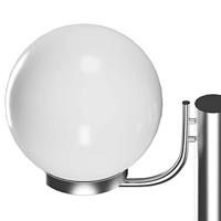 Tuinlantaarn met 2 peertjes 220 cm - thumbnail