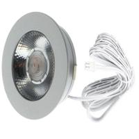 EcoDim - LED Spot Keukenverlichting - ED-10044 - 3W - Warm Wit 2700K - Dimbaar - Waterdicht IP54 - Onderbouwspot - Meubelspot - Inbouwspot - Rond - Mat Wit - thumbnail