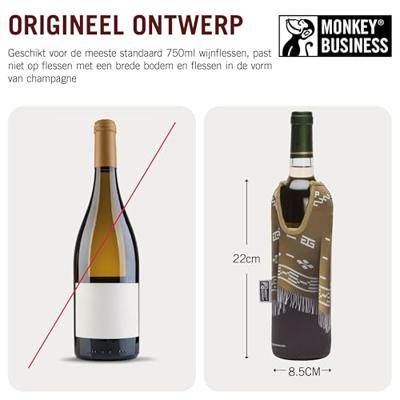 Monkey Business fleshoes wijnponcho set van 2