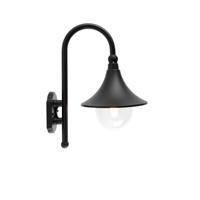 QAZQA Smart buiten wandlamp zwart IP44 incl. Wifi A60 - Daphne - thumbnail