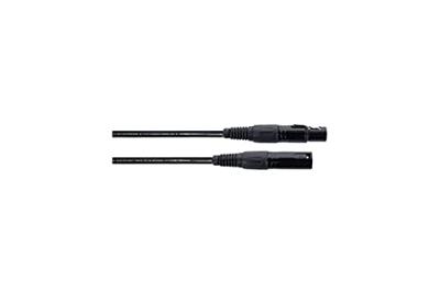 Cordial EM 2,5 FM XLR Verbindingskabel [1x XLR-bus 3-polig - 1x XLR-stekker 3-polig] Zwart