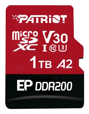 Patriot Memory EP DDR200 flashgeheugen 1TB MicroSDXC 160/120 MB/s (PEF1TEP33MCX)
