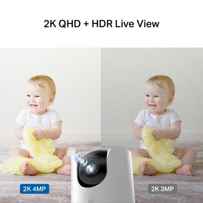 TP-Link Tapo 2K QHD Pan/Tilt Beveiligingscamera, AI-detectie, privacy, Starlight Sensor, Cloud-kaartopslag