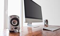 Wavemaster MOODY 2.1 luidsprekersysteem (65 Watt) actieve boxen gebruik voor TV/Tablet/Smartphone/PC zwart (66202) - thumbnail