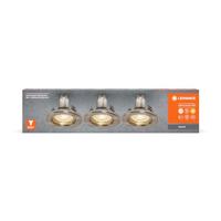LEDVANCE SET X3 RECESS DOWNLIGHT GU10 LED-inbouwlamp voor badkamer 4.5 W IP20 Nikkel - thumbnail