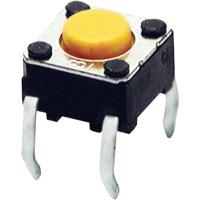 Omron B3F1002 B3F1002 Druktoets 24 V/DC 0.05 A 1x uit/(aan) Moment (l x b x h) 6 x 6 x 4.3 mm 1 stuk(s) - thumbnail