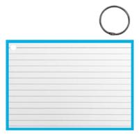 Flashcards 14.8x10.5cm Blauw - thumbnail