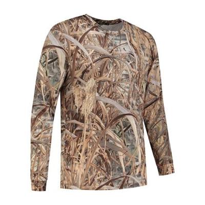 Stealth Gear t-shirt lange mouw camo rietprint maat xxl