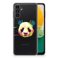 Samsung Galaxy A13 | A04s Telefoonhoesje met Naam Panda Color - thumbnail