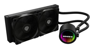 GENESIS NLG-2318 koelsysteem voor computers Processor Alles-in-één vloeistofkoeler Zwart
