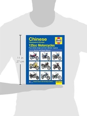 Chinese, Taiwanese & Korean 125cc Motorcycles with carburettor engines (models up to 2015) 4871