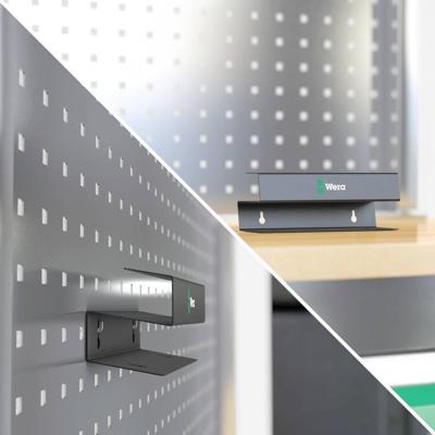 Wera 9605 metalen rek voor t-greep schroevendraaiers, 214 x 78 mm - 05136425001 Wera 9605 metalen rek voor t-greep schroevendraaiers, 214 x 78 mm - 05136425001