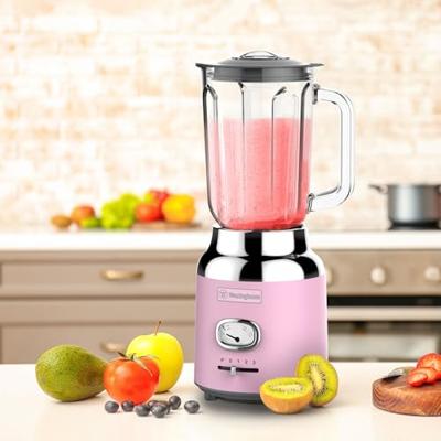 Retro Serie - Food Blender - 600W - 1,5L - Pink