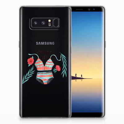 Samsung Galaxy Note 8 Telefoonhoesje met Naam Boho Summer Samsung Galaxy Note 8 Telefoonhoesje met Naam Boho Summer