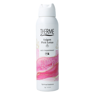 Therme Saigon pink lotus anti transpirant 150 Milliliter Therme Saigon pink lotus anti transpirant 150 Milliliter