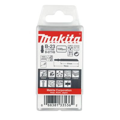 Makita B-07749 T 118 B Decoupeerzaagblad voor Multimateriaal VE=100 Makita B-07749 T 118 B Decoupeerzaagblad voor Multimateriaal VE=100