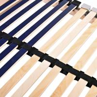 Lamelbodem Bruin 90 x 190 cm Hout en Plastic - thumbnail