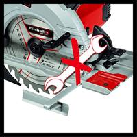Einhell TE-CS 190/1 Handcirkelzaag Zaagdiepte 90° (max.) 66 mm 1500 W - thumbnail