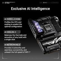 Asus ASUS ROG CROSSHAIR X870E HERO (AM5) (D) Moederbord Socket AMD AM5 Vormfactor ATX Moederbord chipset AMD® X870 - thumbnail