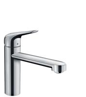 Hansgrohe Focus M42 ééngreeps keukenmengkraan 120 met CoolStart en EcoClick, chroom - thumbnail
