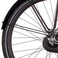 Cortina spatbordstang achter 28 mozzo jet black matt - thumbnail