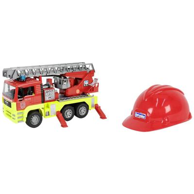 bruder MAN TGA brandweer-draailadder + vuurwerfhelm Kant-en-klaar model Hulpdienstvoertuig (model) bruder MAN TGA brandweer-draailadder + vuurwerfhelm Kant-en-klaar model Hulpdienstvoertuig (model)