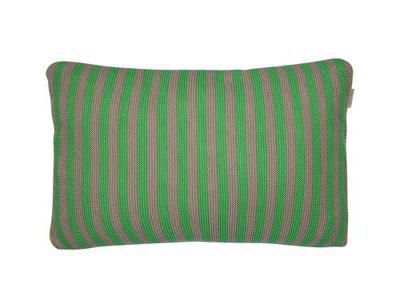 Pip Studio Pip Studio Bonsoir Stripe Cushion Green 40x60 cm