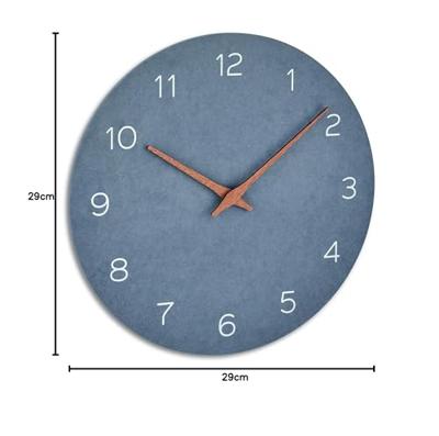 TFA Dostmann 60.3054.06 Wandklok Kwarts 297 mm x 45 mm Blauw