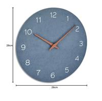 TFA Dostmann 60.3054.06 Wandklok Kwarts 297 mm x 45 mm Blauw - thumbnail