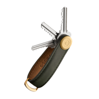 Orbitkey 2.0 Groen leer - thumbnail