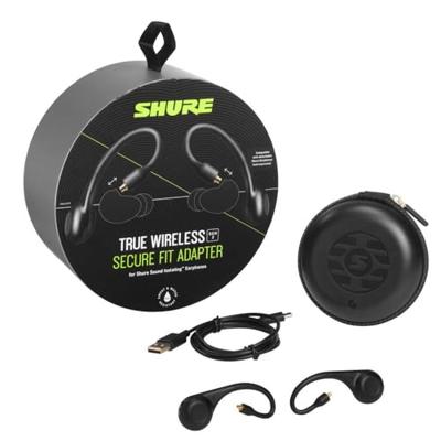 Shure True Wireless Adapter (Gen 2) voor geluidsisolerende oortelefoons, over-ear fit, Bluetooth 5 Wireless Technology, Long Battery Life (RMCE-TW2-EFS)
