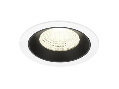 SLV InbouwspotNuminos L wit/zwart 4000K - 55gr - 1009807