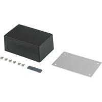 TRU COMPONENTS 98003C9 530086 Universele behuizing 83.5 x 53.5 x 35 ABS, Metaal Zwart 1 stuk(s) - thumbnail