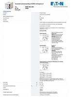 Eaton NZM3-XR24-30DC Afstandbediende schakelaar 1 stuk(s) - thumbnail