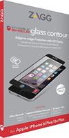 InvisibleSHIELD Contour glas voor iPhone 6+/ 6S+, zwart - thumbnail