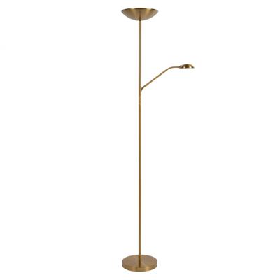 Lucide ZENITH - Leeslamp - LED Dimb. - 3000K - Mat Goud / Messing