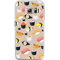 Samsung Galaxy S6 Edge hoesje - Sushi overload - thumbnail