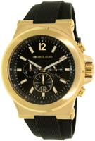 Horlogeband Michael Kors MK8325 / Dylan Rubber Zwart 13mm - thumbnail