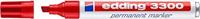 Edding Permanentmarker | rood | streepbreedte 1-5 mm spitse punt | 10 stuks - 4-3300002 4-3300002 - thumbnail