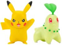 Pokemon Battle Figure Pack - Pikachu & Chikorita - thumbnail