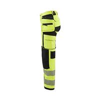 Blåkläder Dames High-Vis 4-weg stretch werkbroek 71971642 | High-Vis Geel/Zwart | Maat 36 - 7330509729588 - thumbnail