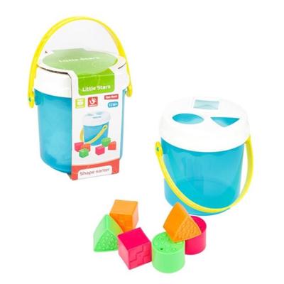 Toi-Toys Little stars baby vormenstoof emmer met 6 blokken
