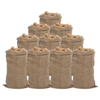 VidaXL Jutezakken 10 stuks 65x135 cm 100% jute 340 g/m² - thumbnail
