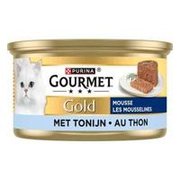 GOURMET GOLD FIJNE MOUSSE TONIJN 85 GR - thumbnail