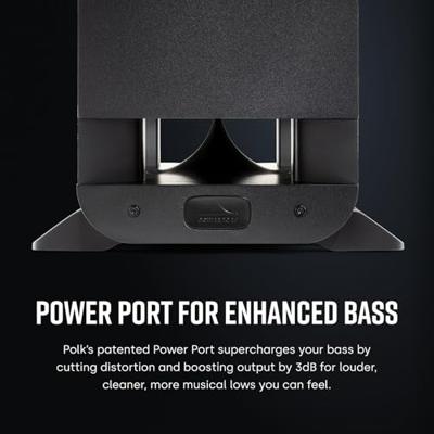 Polk: Signature Elite ES55 Vloerstaande speaker - Zwart