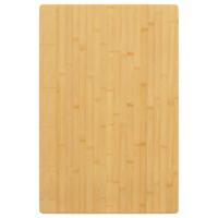 Tafelblad 40x60x4 cm bamboe - thumbnail