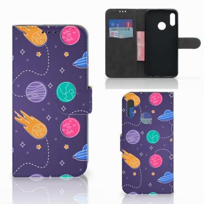 Honor 10 Lite | Wallet Case | met Pasjes | Space