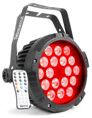 BeamZ BWA418 waterdichte Aluminium LED PAR voor buitengebruik BeamZ BWA418 waterdichte Aluminium LED PAR voor buitengebruik