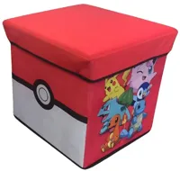 Pokémon poké ball opbergbox 30 x 30 x 30 cm - thumbnail