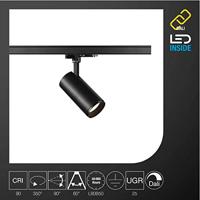 SLV NUMINOS M 1004476 LED-railspot 3-fasig LED vast ingebouwd 17.5 W Zwart - thumbnail